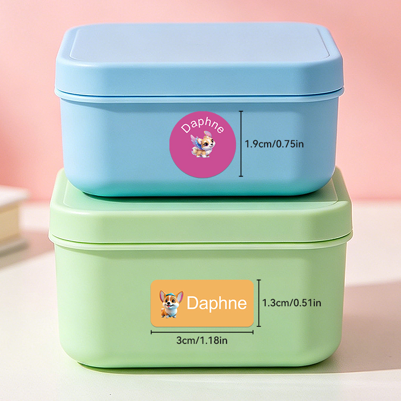 パーソナライズされた名前ラベル-収納ボックス用カスタムタグ、 - Personalized Name Box のレビューと価格